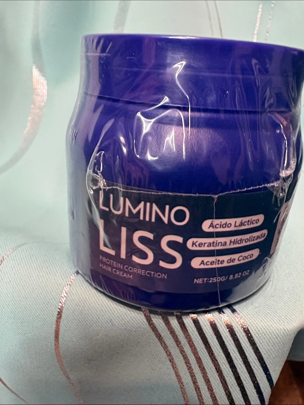 Hair Mask with Coconut Oil - Purple